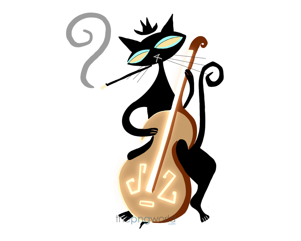 Cat Music Music,beats,notes,jazz,musical,instruments,cartoon,cat,violin,poster,flyer,banner,element,colorful,vector,art,tune,icon,black,green,orange,red,beautiful,doodle,shape,bass,abstract,key,design